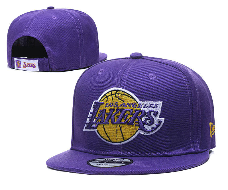 2020 NBA Los Angeles Lakers 04 hat->nba hats->Sports Caps